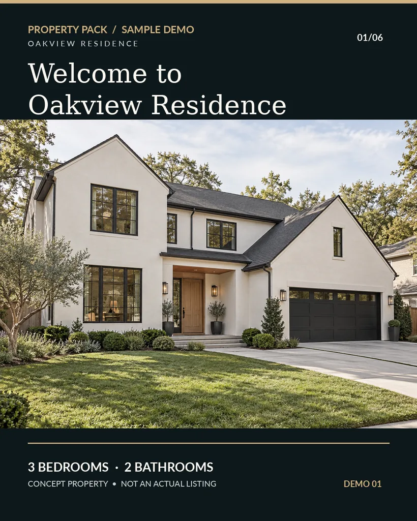 Oakview Residence concept carousel slide 1 of 6